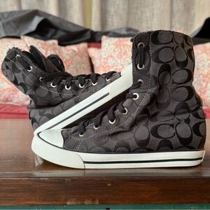COACH Bonney Sherling High-top Sneakers
